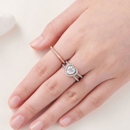 Cold Heart Ring Set